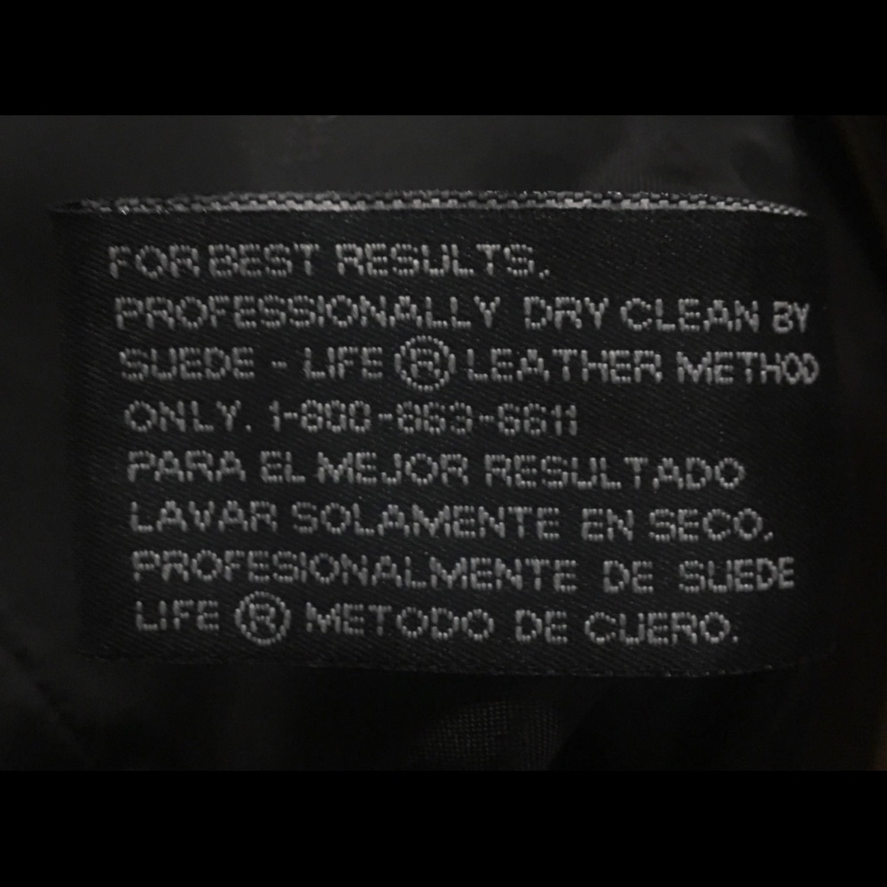 Black Lambskin Leather Jacket - Picture 9 of 9